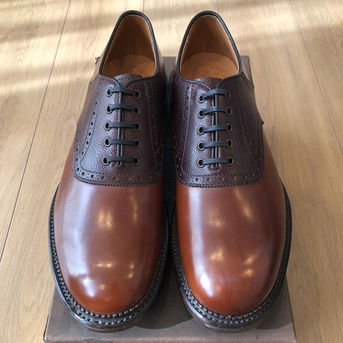 試着のみ SHETLAND FOX ASTORIA US7 / コードバン 試着のみ SHETLAND FOX ASTORIA US7 / コードバン