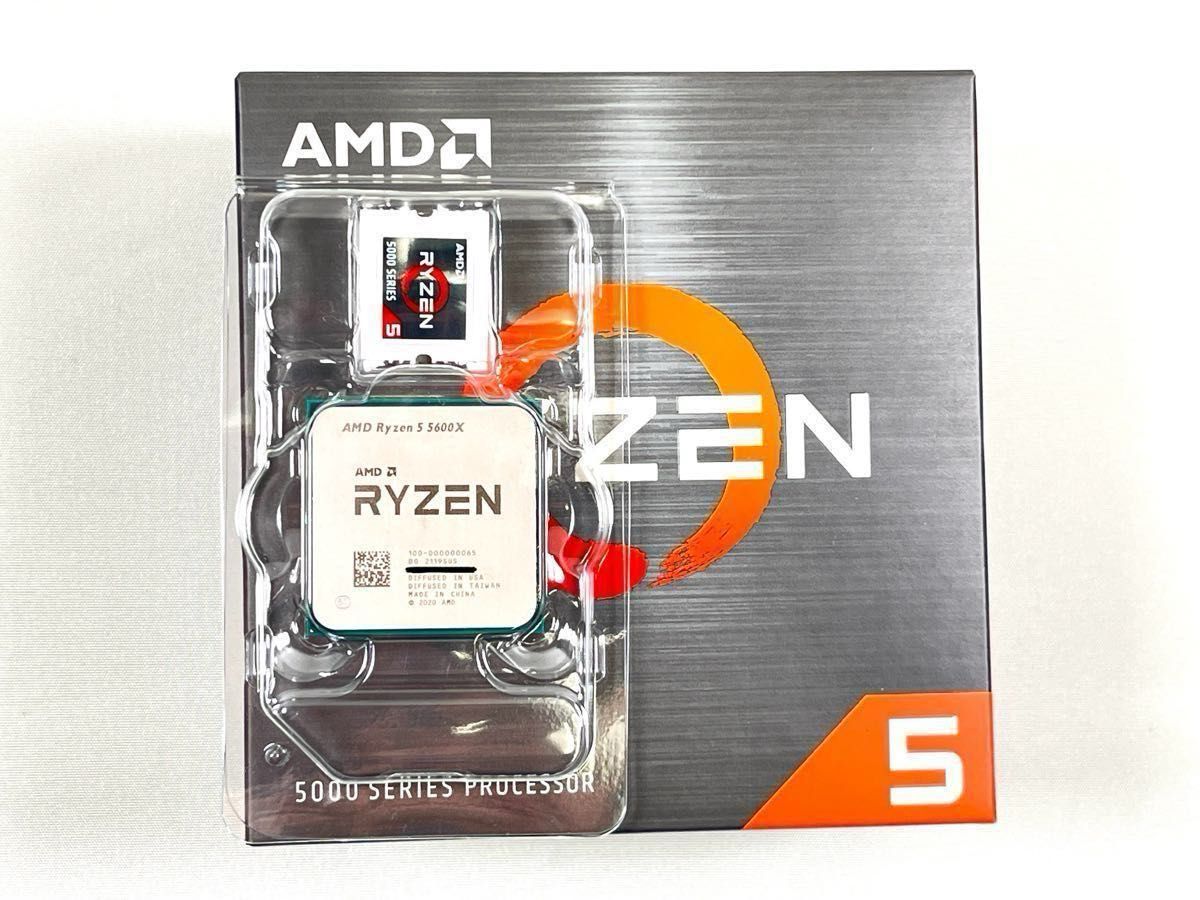 AMD Ryzen 5 5600X クーラー付きボックス|スマホ・タブレット AMD Ryzen 5 5600X クーラー付きボックス|スマホ・タブレット