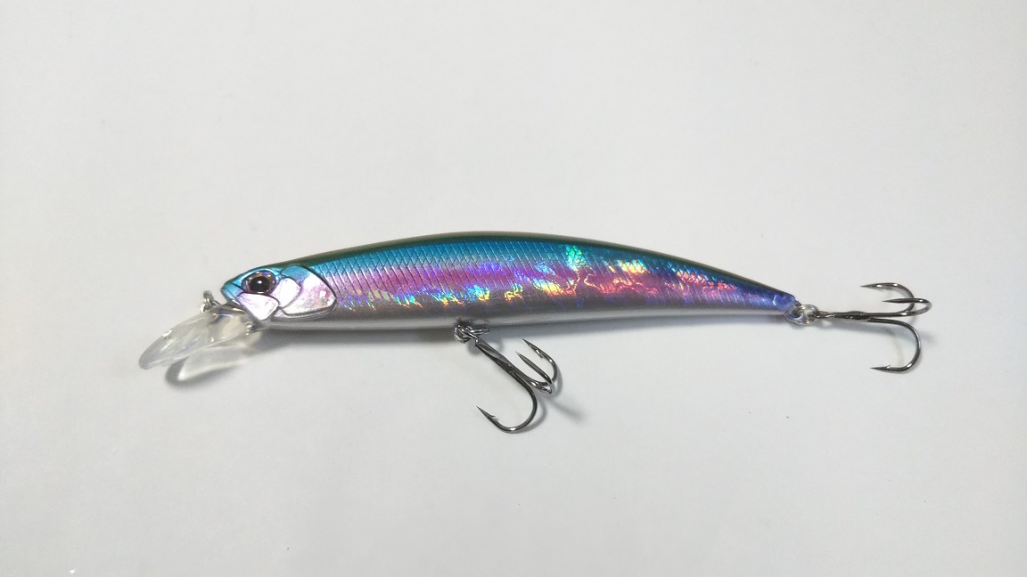 本流 大型トラウト シーバス用 シンキングミノー 110S 21g 4色 本流 大型トラウト シーバス用 シンキングミノー 110S 21g 4色