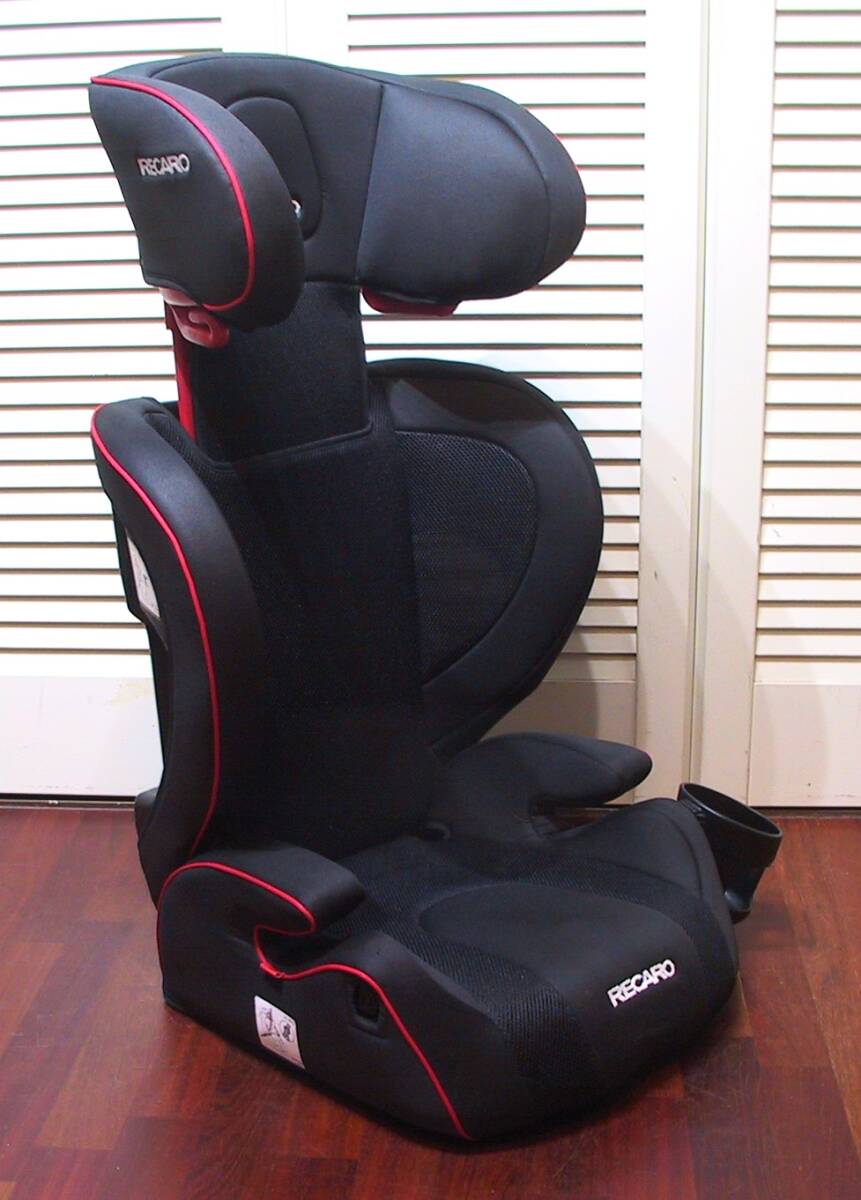 取説付RECARO ジュニアシート ブラック/レッド スタートジェイスリー J3 RECARO Start J3 レカロ スタート ジェイスリー ジェット