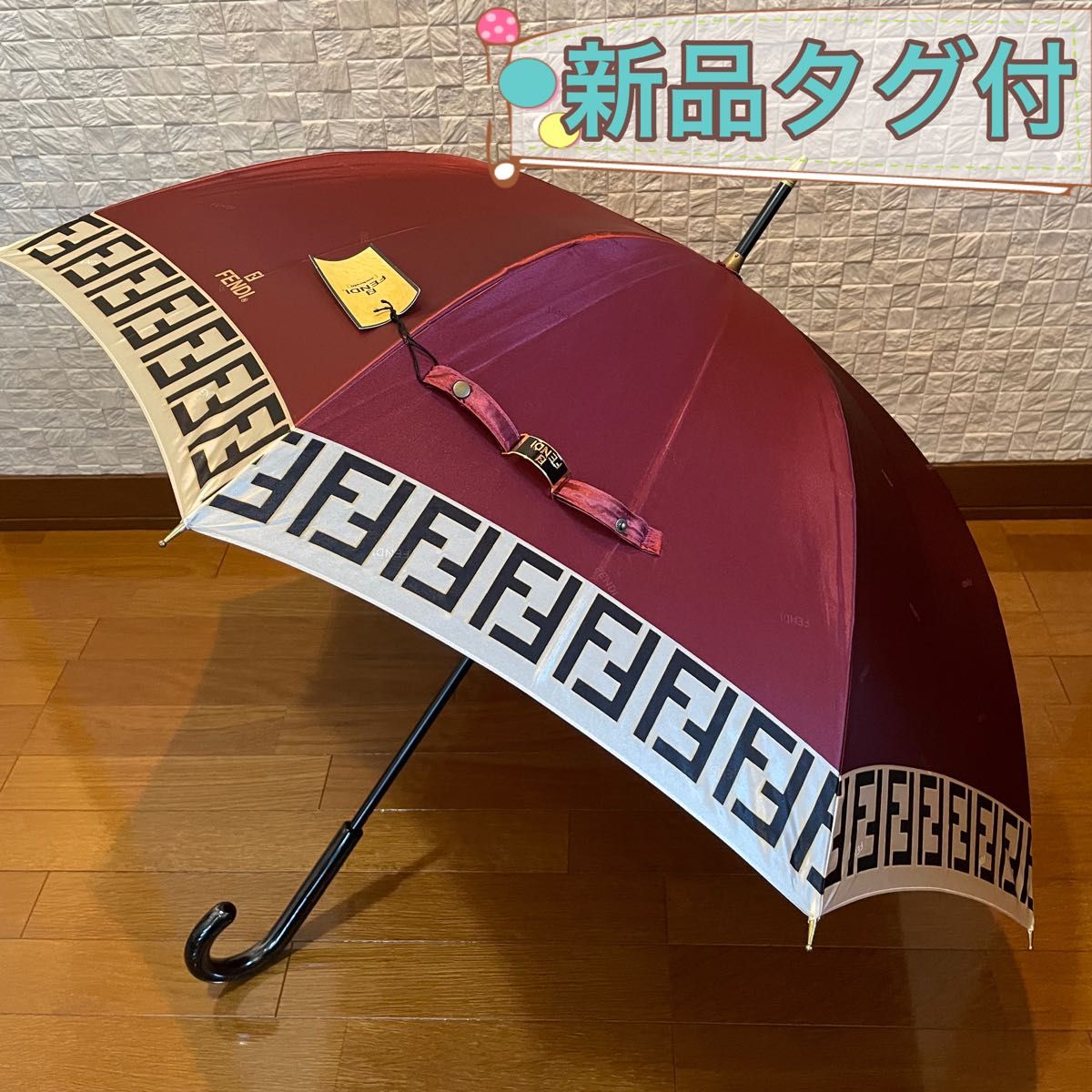 新品タグ付 FENDI(フェンディ) 長傘 ②|Yahoo!フリマ(旧 新品タグ付 FENDI(フェンディ) 長傘 ②|Yahoo!フリマ(旧