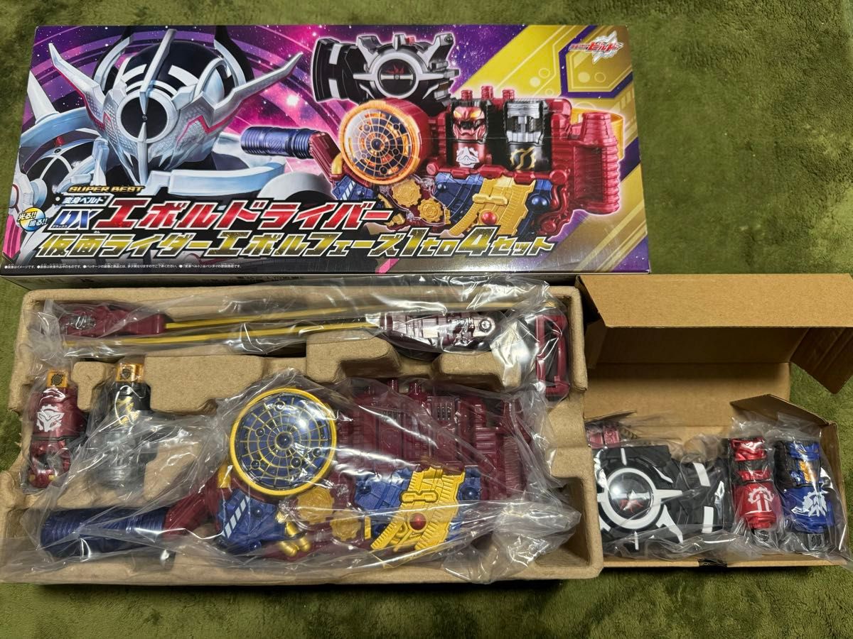 DXエボルドライバー 仮面ライダーエボルフェーズ1to4セット DXエボルドライバー 仮面ライダーエボルフェーズ1to4セット