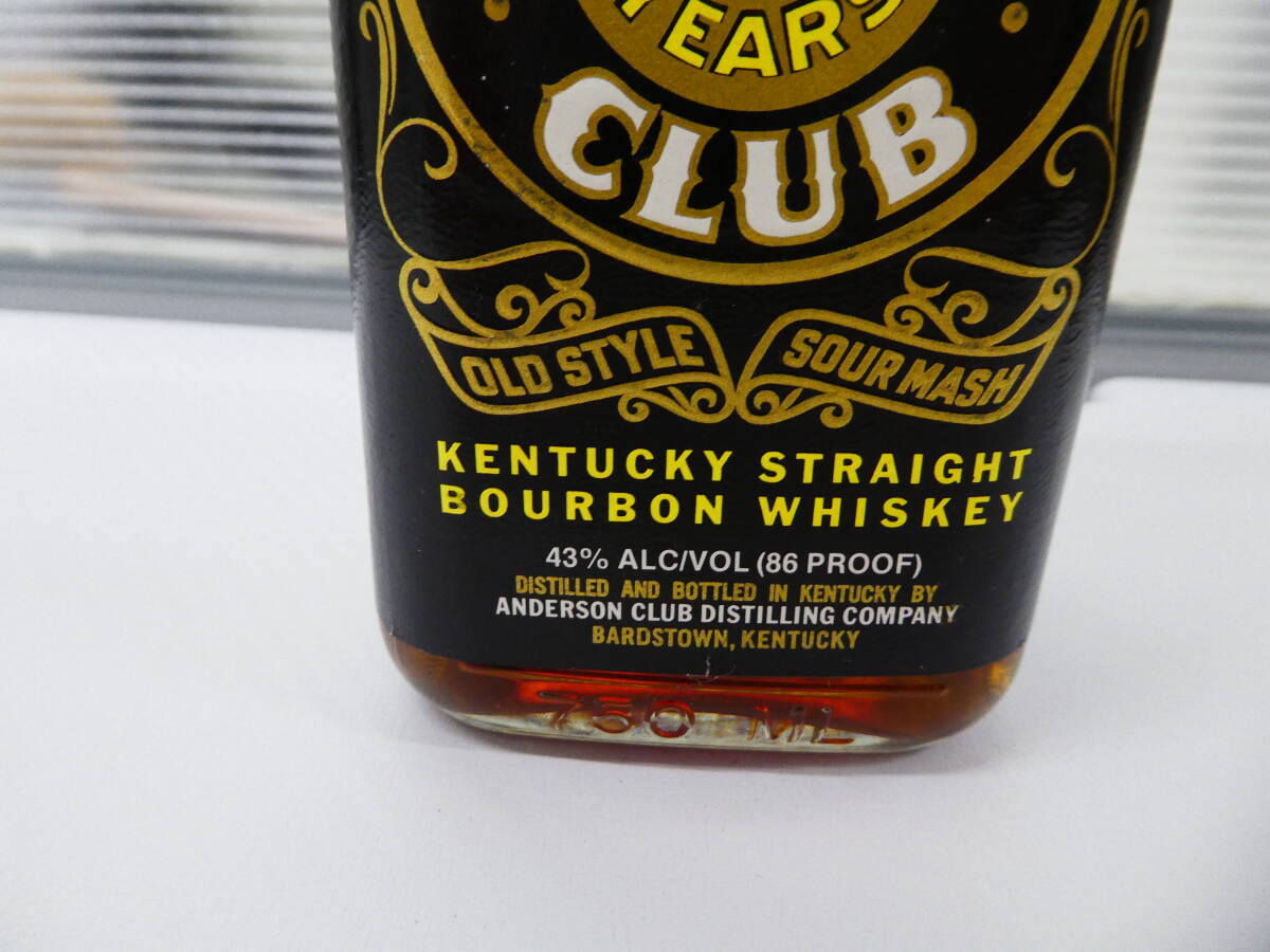 ☆ 洋酒 アンダーソンクラブ 15年 ANDERSON CLUB 750ml 43% バーボン
