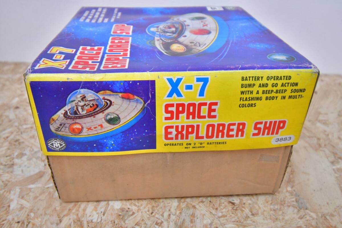 昭和 レトロ X-7 SPACE EXPLORER SHIP スペースシップ トレード 昭和 レトロ X-7 SPACE EXPLORER SHIP スペースシップ トレード