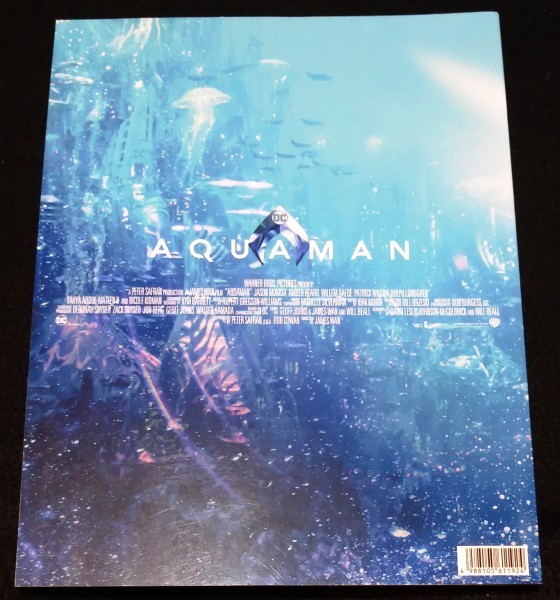 アクアマン　映画パンフレット★ジェイソン・モモア　ドルフ・ラングレン　ニコール・キッドマン　DCコミックスAquaman_画像2