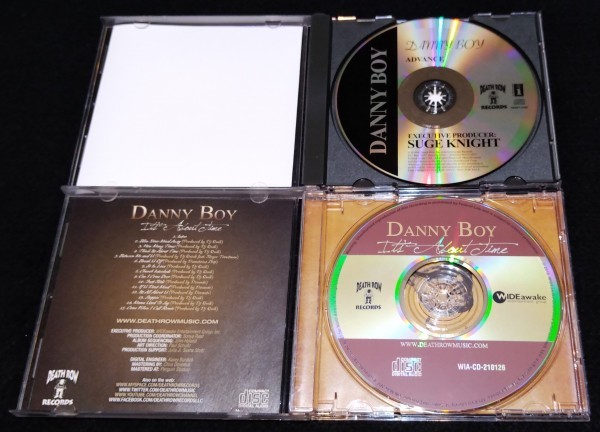 Danny Boy / Advance ・It's About Time　CD2枚★K-Ci JoJo Dogg Pound DJ QUIK　デスロウ　ディヴァンテ　DJクイック　ロジャーDeath Row_画像2
