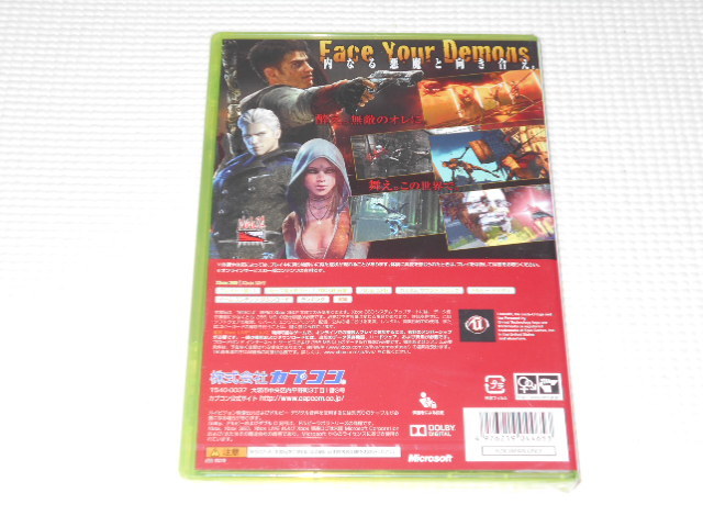 xbox360★ディーエムシー デビル メイ クライ DmC Devil May Cry★新品未開封_画像2