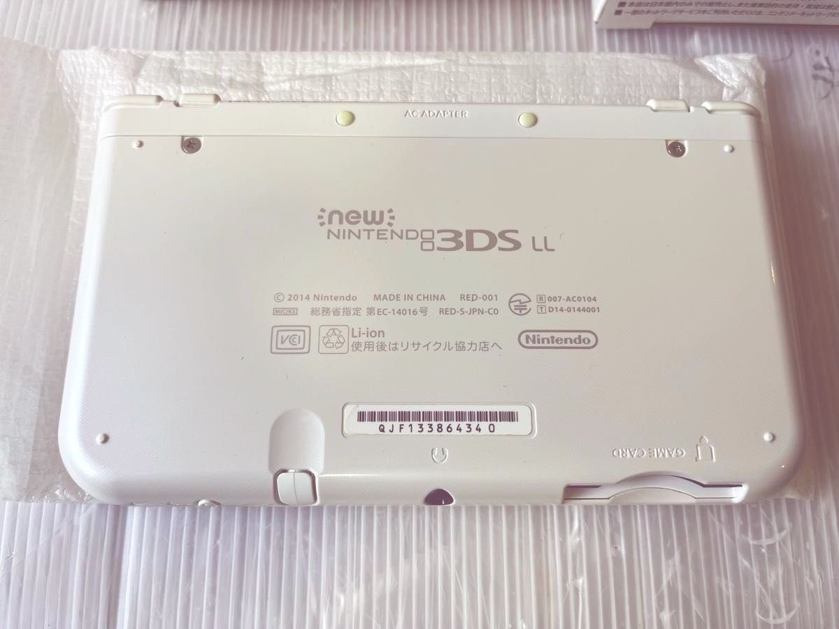 本体ほぼ未使用 極上美品 New ニンテンドー 3DSLL パール 本体ほぼ未使用 極上美品 New ニンテンドー 3DSLL パール