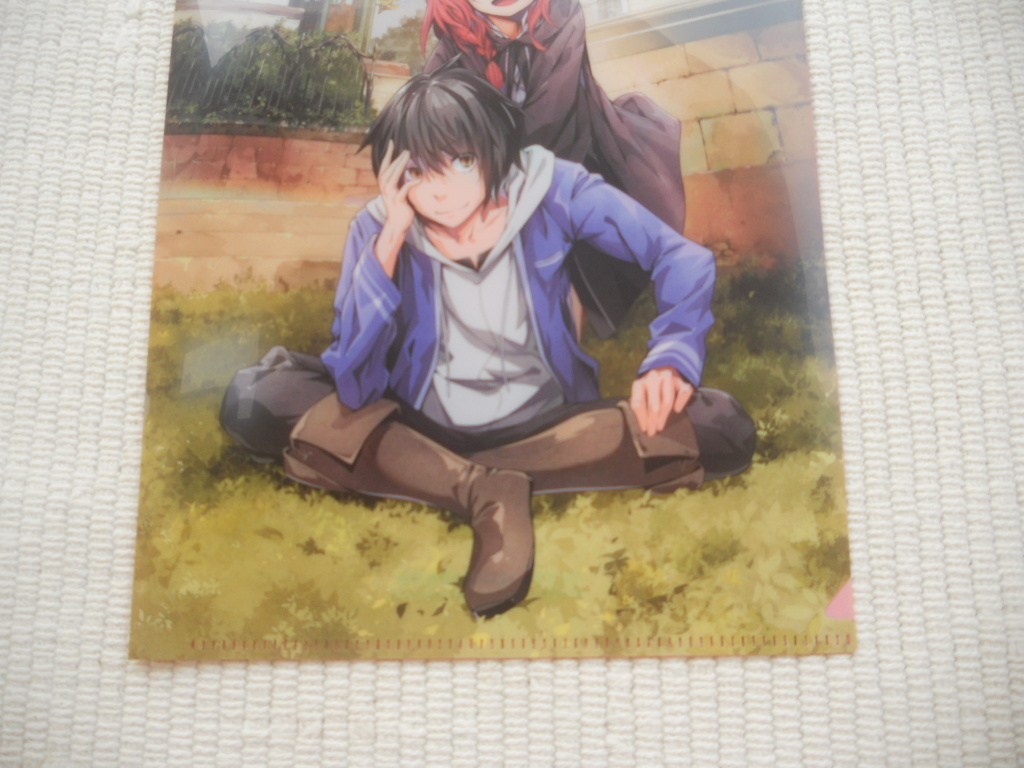 ☆月刊コンプエース　2019年9月号　特別付録　特製クリアファイル　ＬＶ９９９の村人　鏡浩二＆アリス・バルネシオ　未開封新品☆_画像4