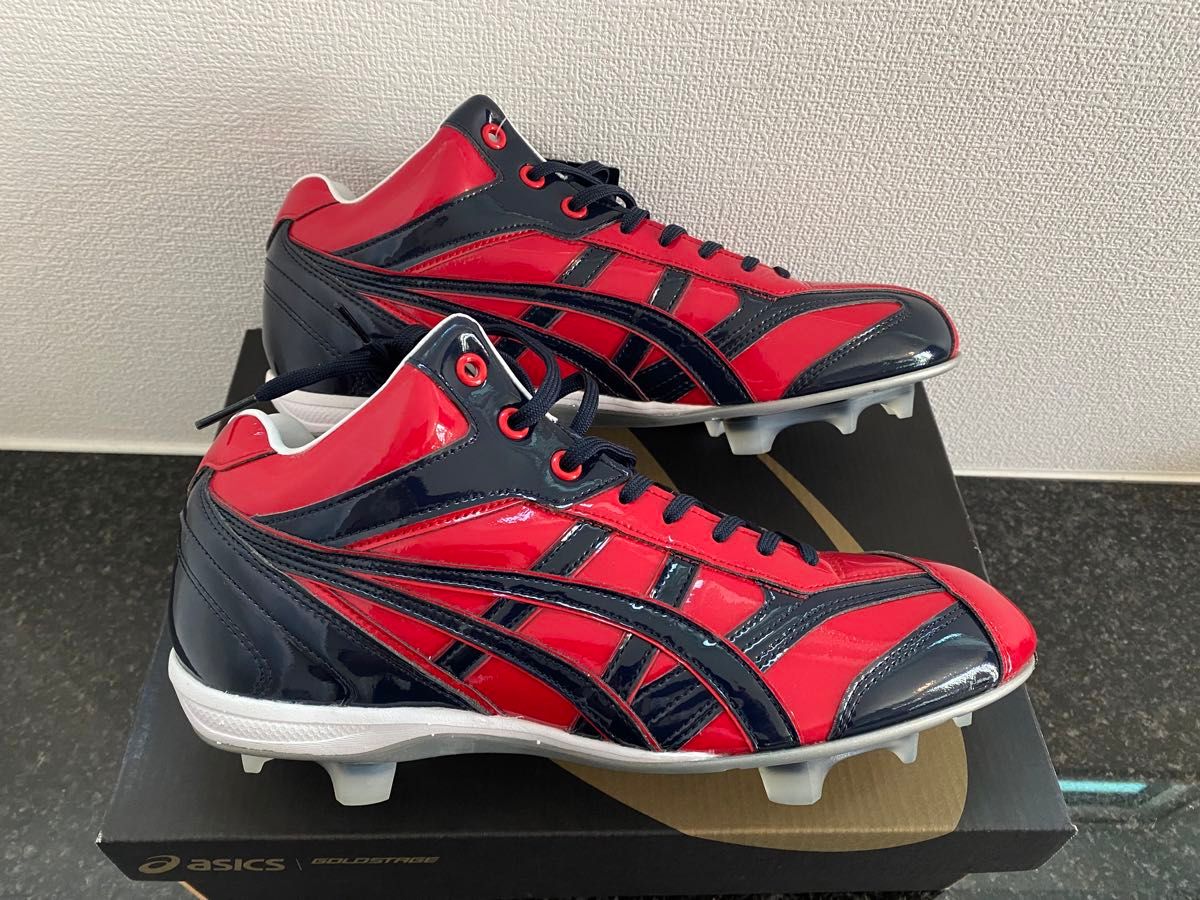最終値下げ asics アシックス オーダー スパイク 野球 ネイビー 最終値下げ asics アシックス オーダー スパイク 野球 ネイビー