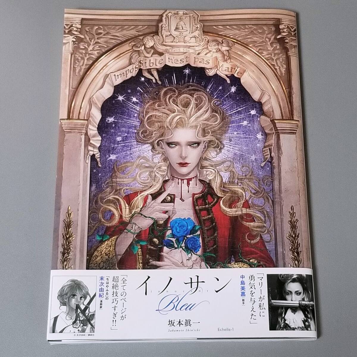 Yahoo!オークション - イノサン Bleu ブルー 坂本眞一 画集 A1 Yahoo!オークション - イノサン Bleu ブルー 坂本眞一 画集 A1