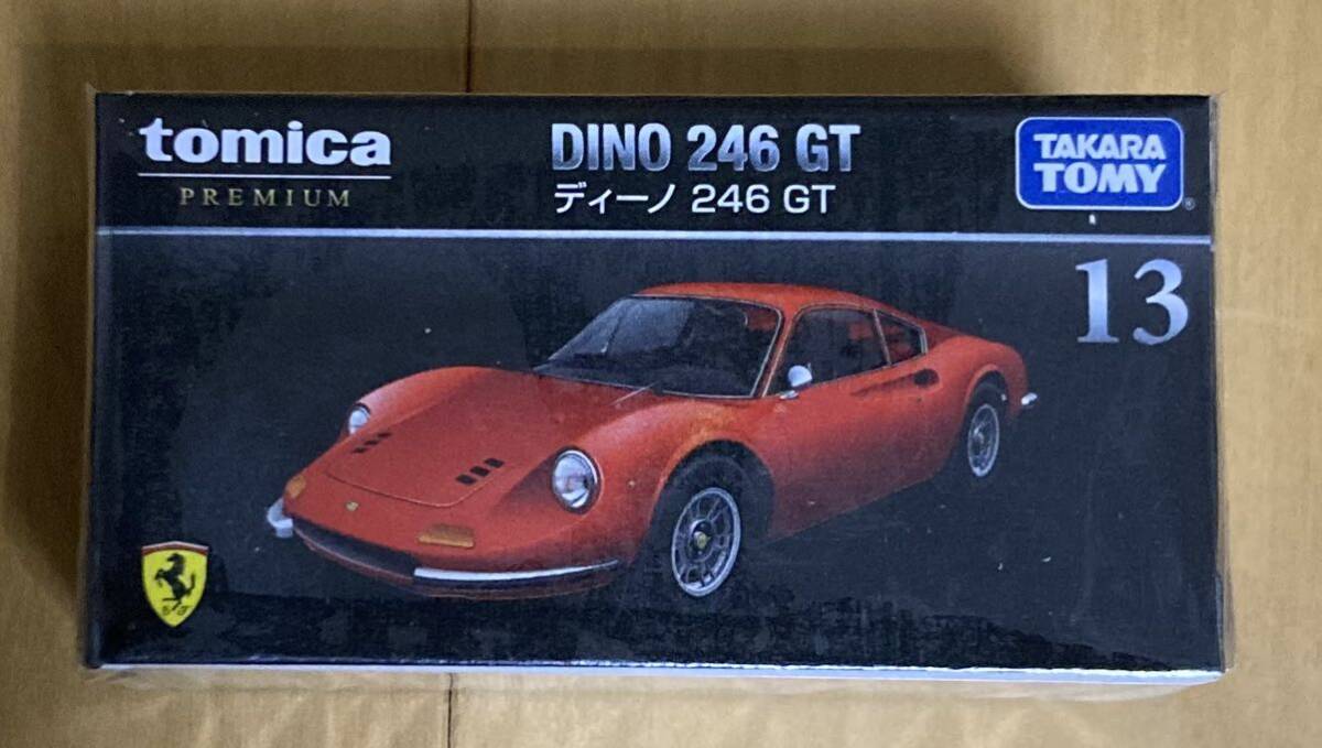 資材 おぱん様 フィルム付 No.13 トミカプレミアム フェラーリ ディーノ 246 GT