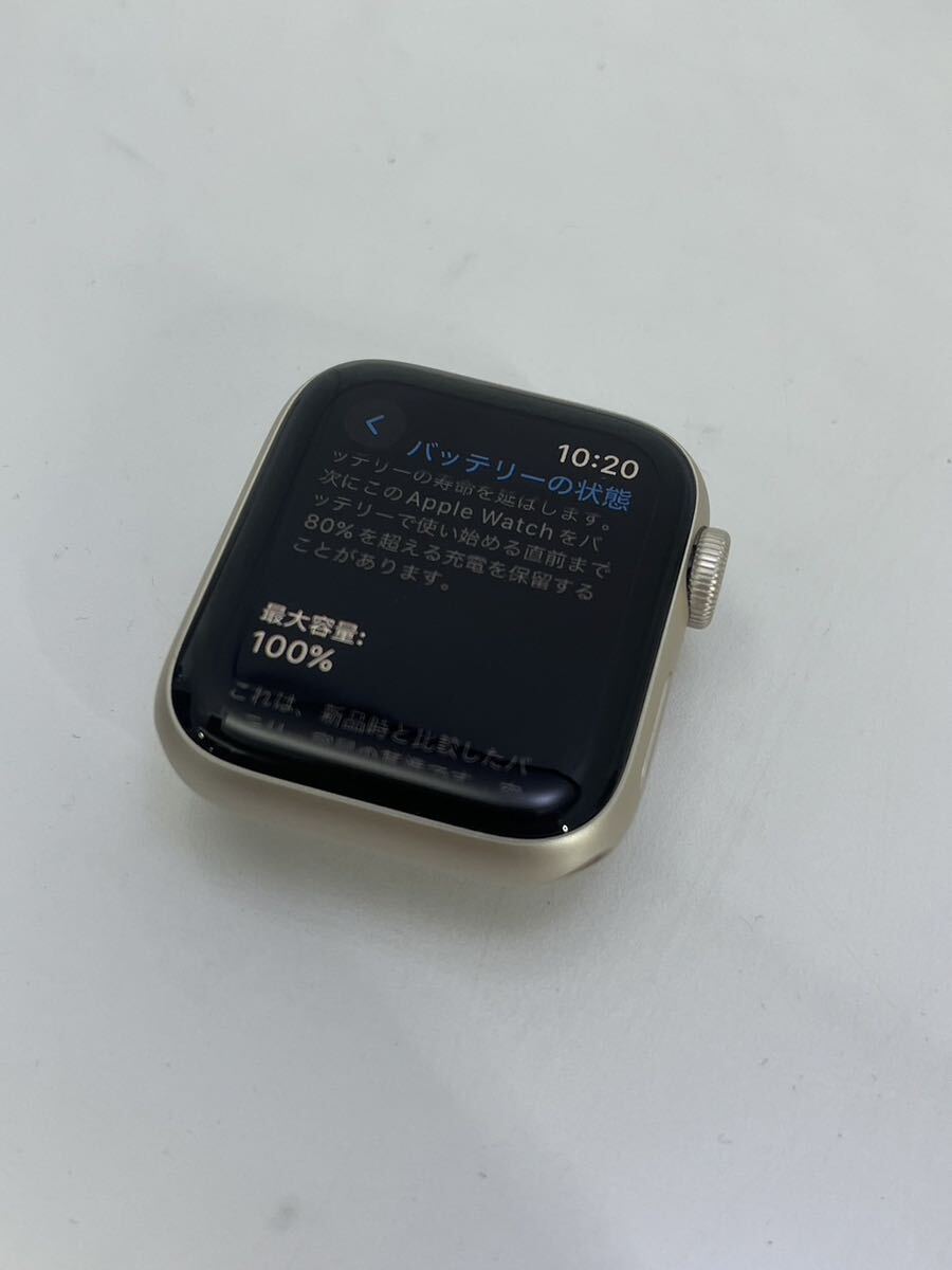 Apple Watch アップルウォッチ SE 第二世代 GPSモデル 40mm スターライト スポーツバンドS/M MR9U3J/A A2722 美  限定保証内(スマートウォッチ本体)｜売買されたオークション情報、yahooの商品情報をアー スマートウォッチ本体