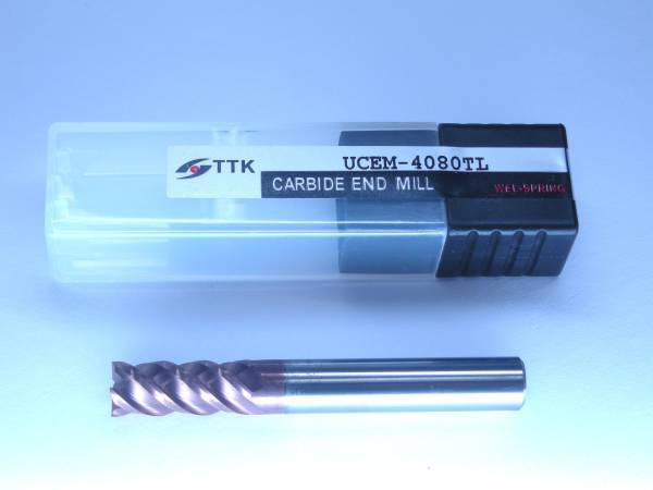 送料無料 正規激安 新品 TTK Φ8.0mm 手数料無料 4枚刃パワーエンドミル