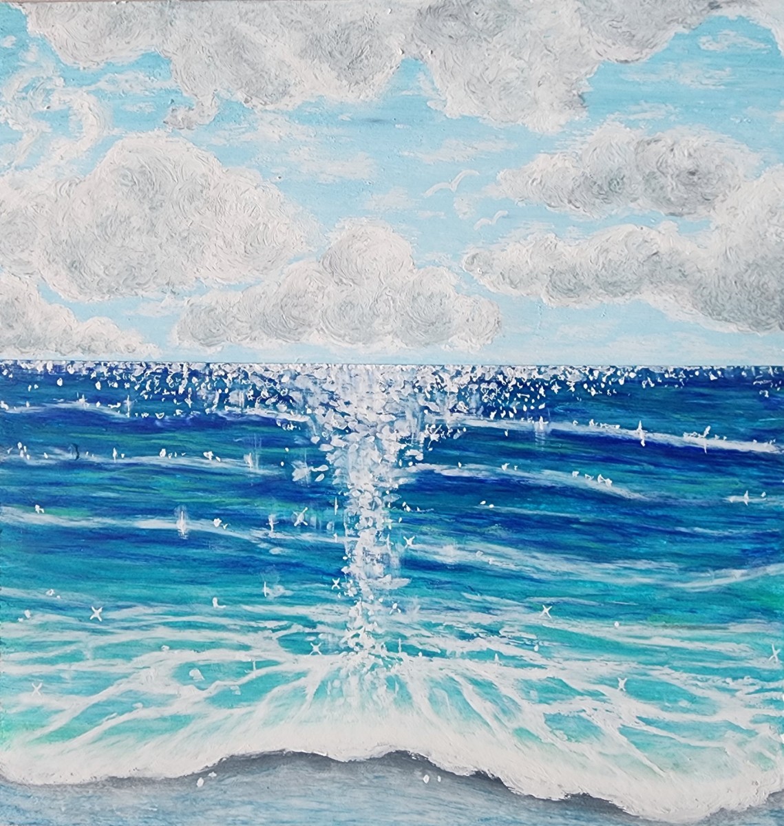 海 風景画 絵 絵画 アート パステル画 インテリア|Yahoo!フリマ 海 風景画 絵 絵画 アート パステル画 インテリア|Yahoo!フリマ