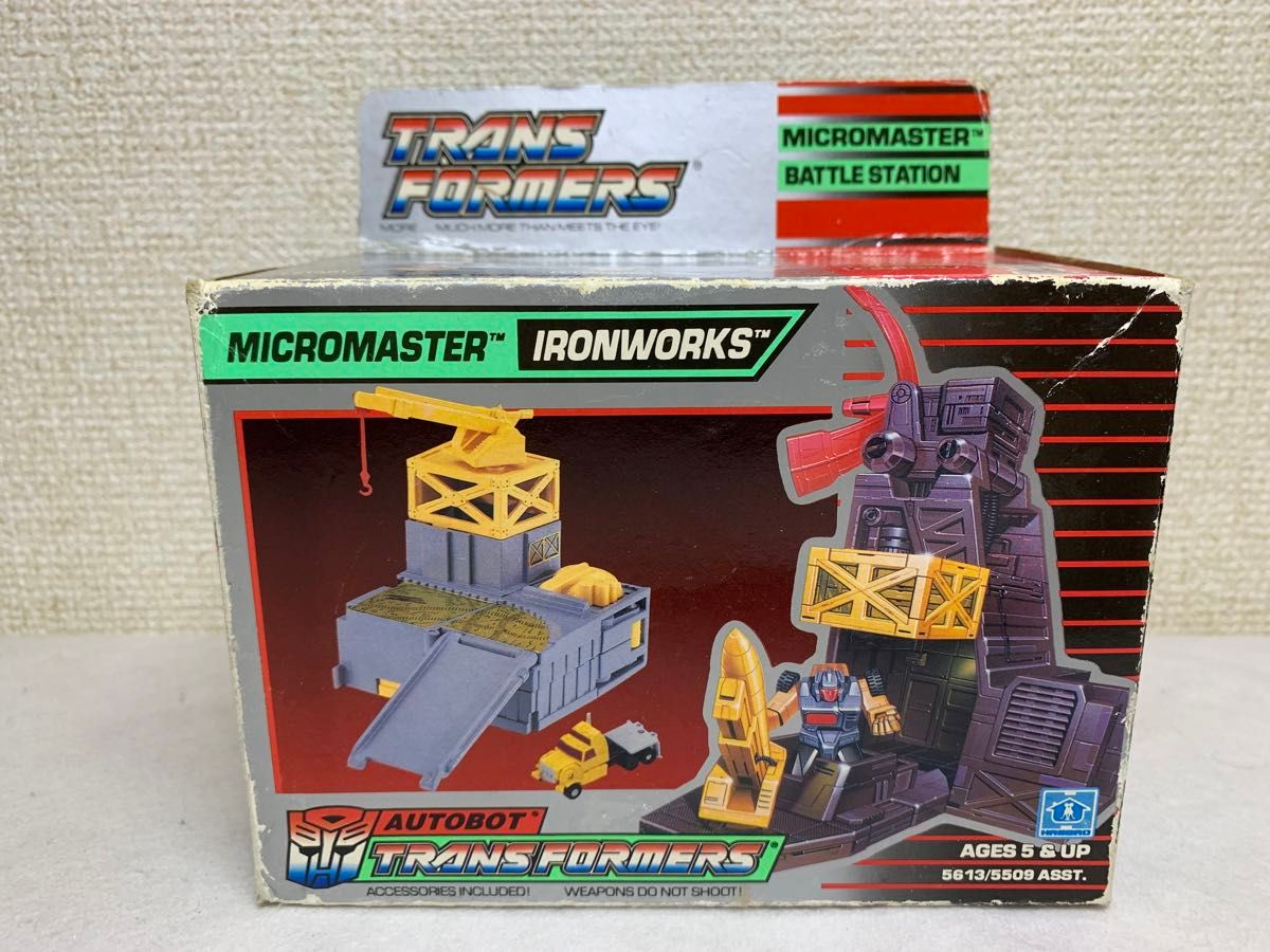 当時物 トランスフォーマー C-344 ビルドベース マイクロ G1 当時物 トランスフォーマー C-344 ビルドベース マイクロ G1