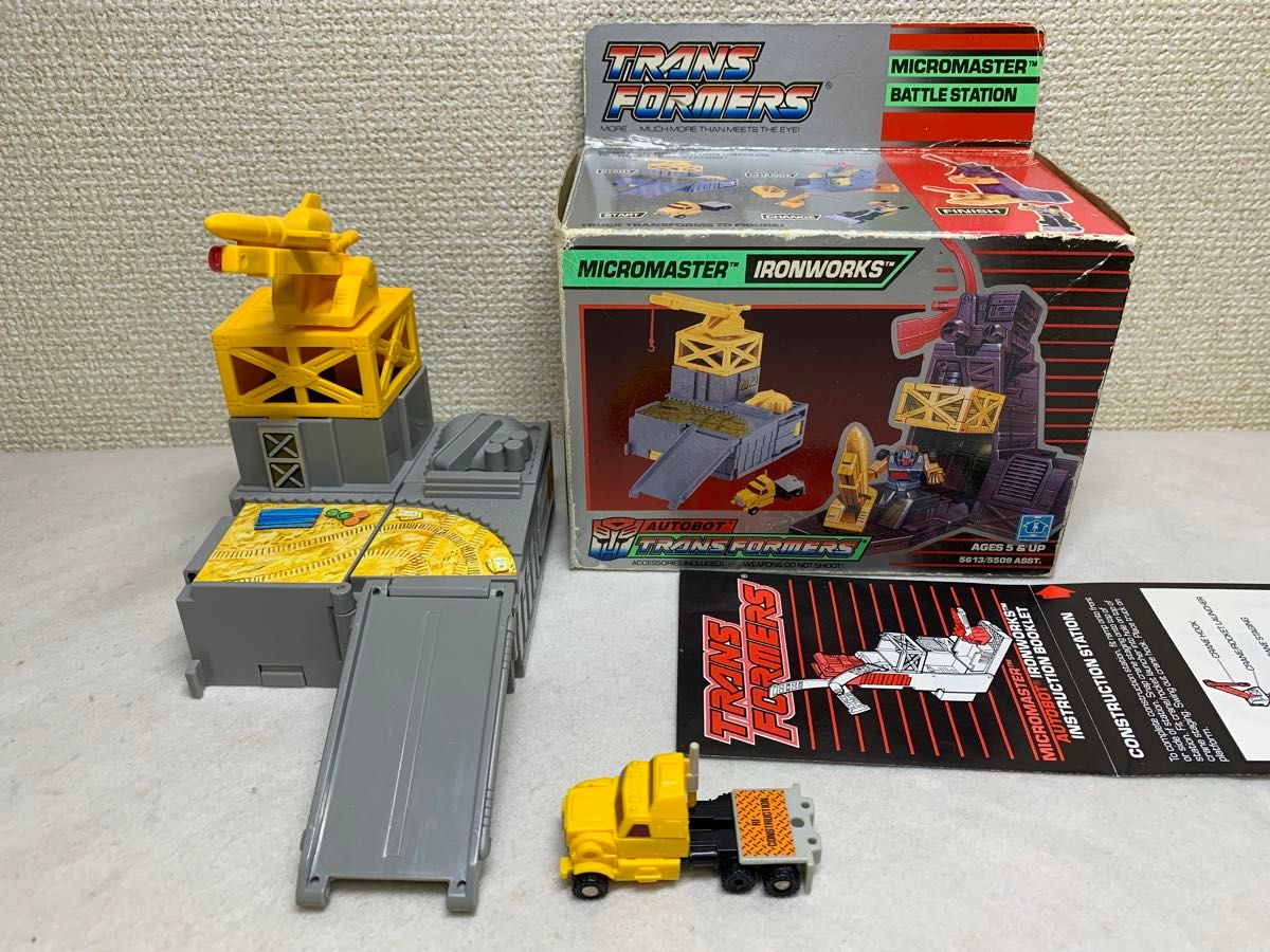当時物 トランスフォーマー C-344 ビルドベース マイクロ G1 当時物 トランスフォーマー C-344 ビルドベース マイクロ G1