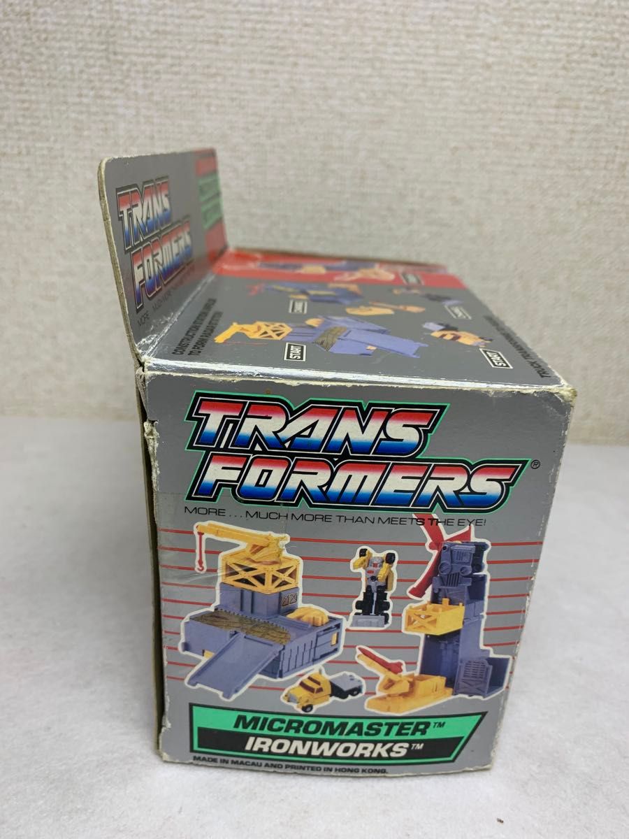 当時物 トランスフォーマー C-344 ビルドベース マイクロ G1