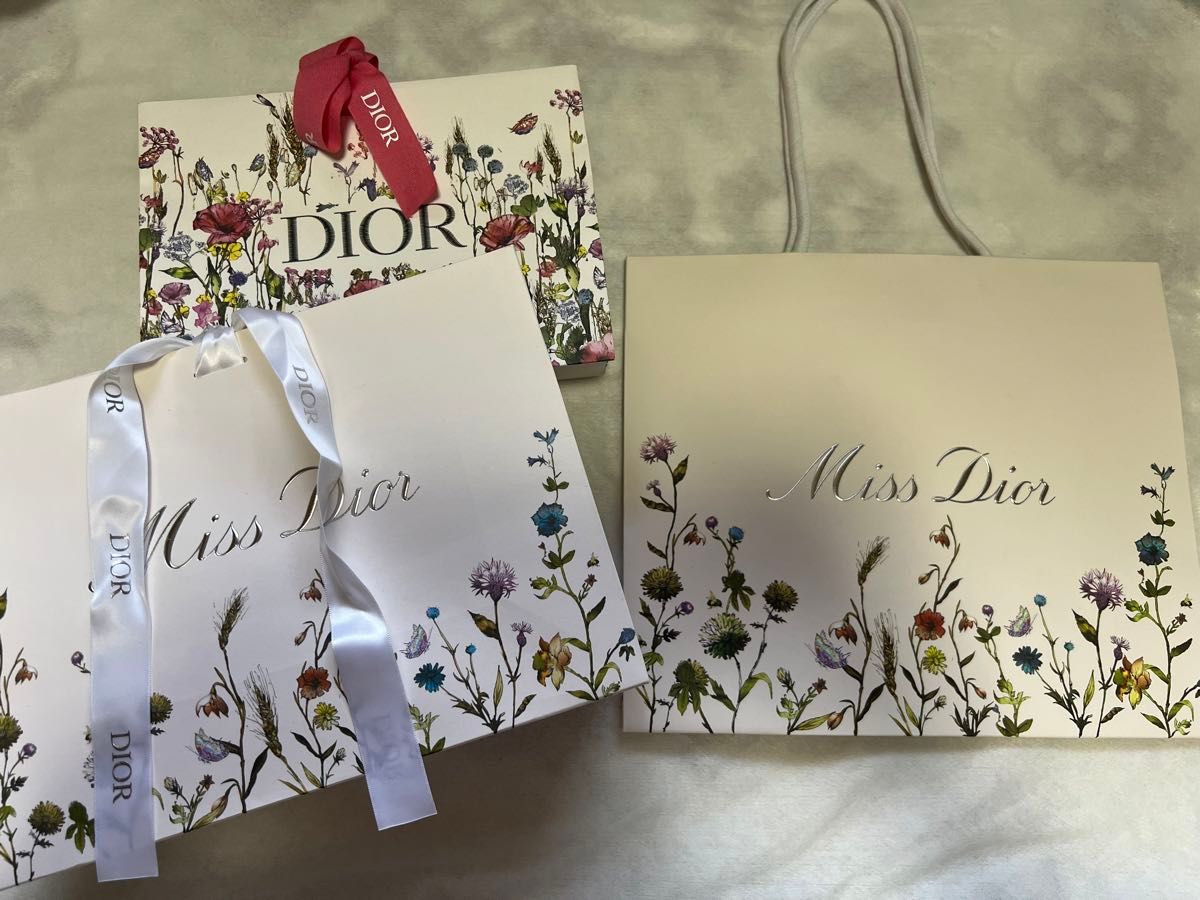DIOR ディオール限定ギフトバッグ ギフトボックス ショッパー DIOR ディオール限定ギフトバッグ ギフトボックス ショッパー