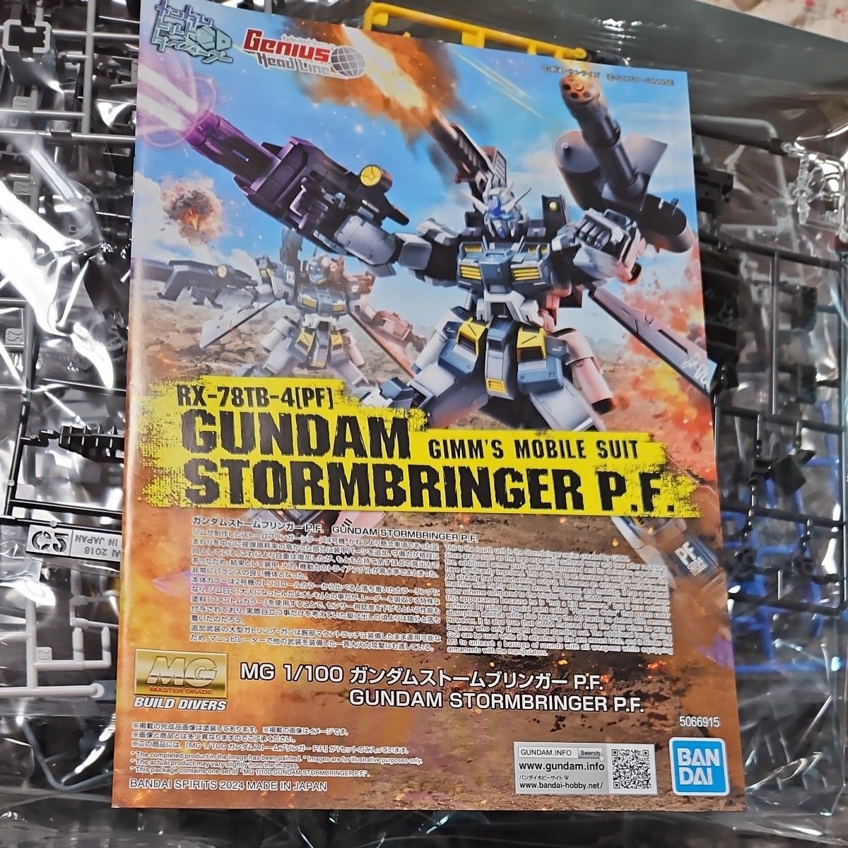 MG 1/100 ガンダムストームブリンガー P F ガンダムビルド MG 1/100 ガンダムストームブリンガー P F ガンダムビルド