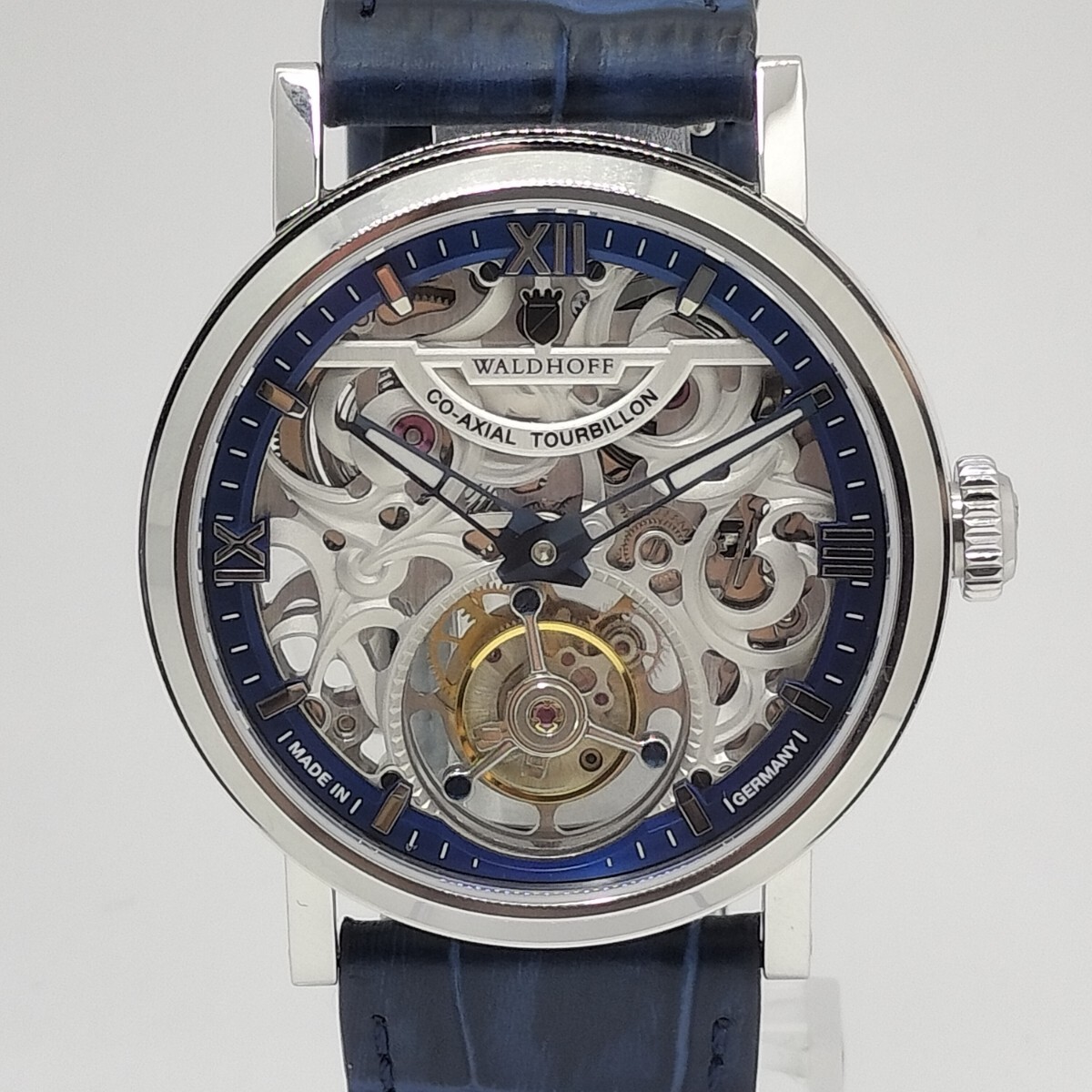 WALDHOFF(ヴァルドホフ)ドイツ製高性能トゥールビヨン•メトロポリス極美品 極美品】WALDHOFF ヴァルドホフ メトロポリス トゥールビヨン全