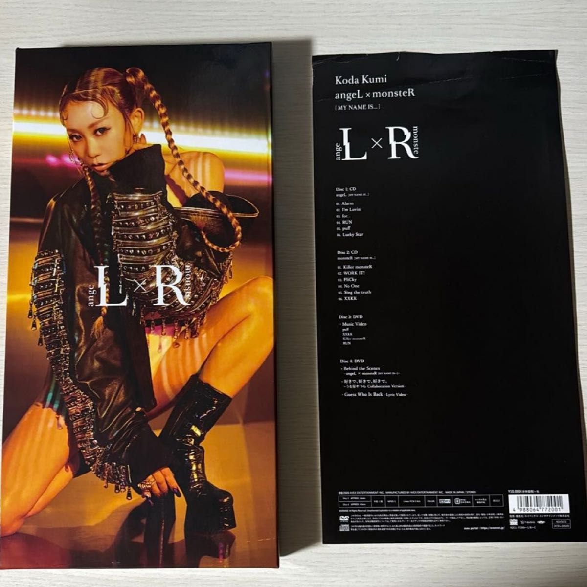 倖田來未 angeL x monsteR 2CD + 2DVD ファンクラブ限定盤 倖田來未 angeL x monsteR 2CD + 2DVD ファンクラブ限定盤