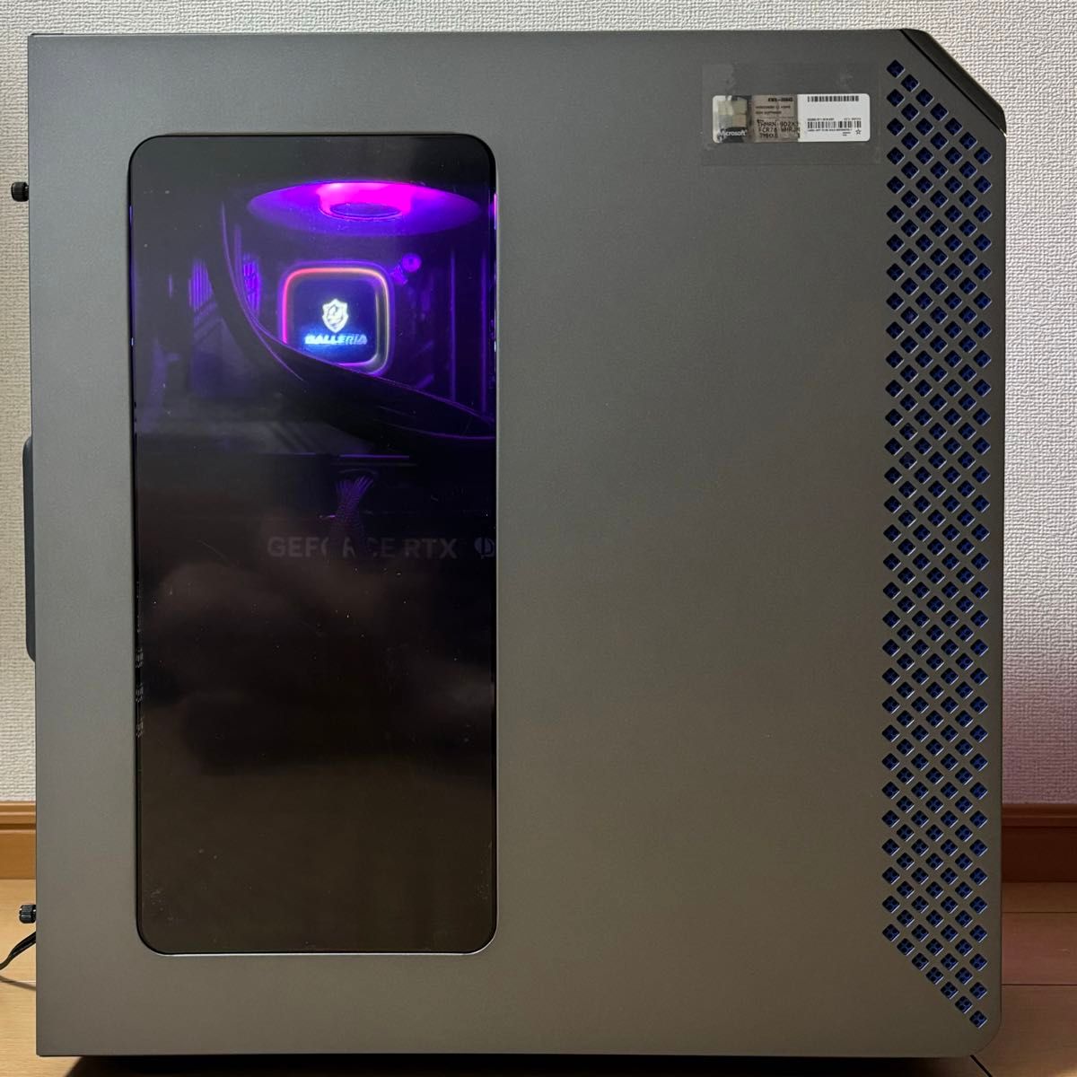 水冷クーラー搭載 】RTX4070Ti Super搭載 14世代Core i7 水冷クーラー搭載 】RTX4070Ti Super搭載 14世代Core i7