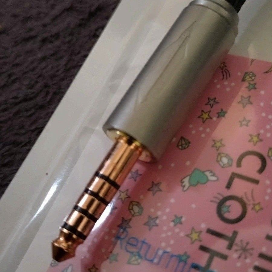 NICEHCK Power44 4.4to4.4 ICケーブル 無メッキOFCプラグ NICEHCK Power44 4.4to4.4 ICケーブル 無メッキOFCプラグ