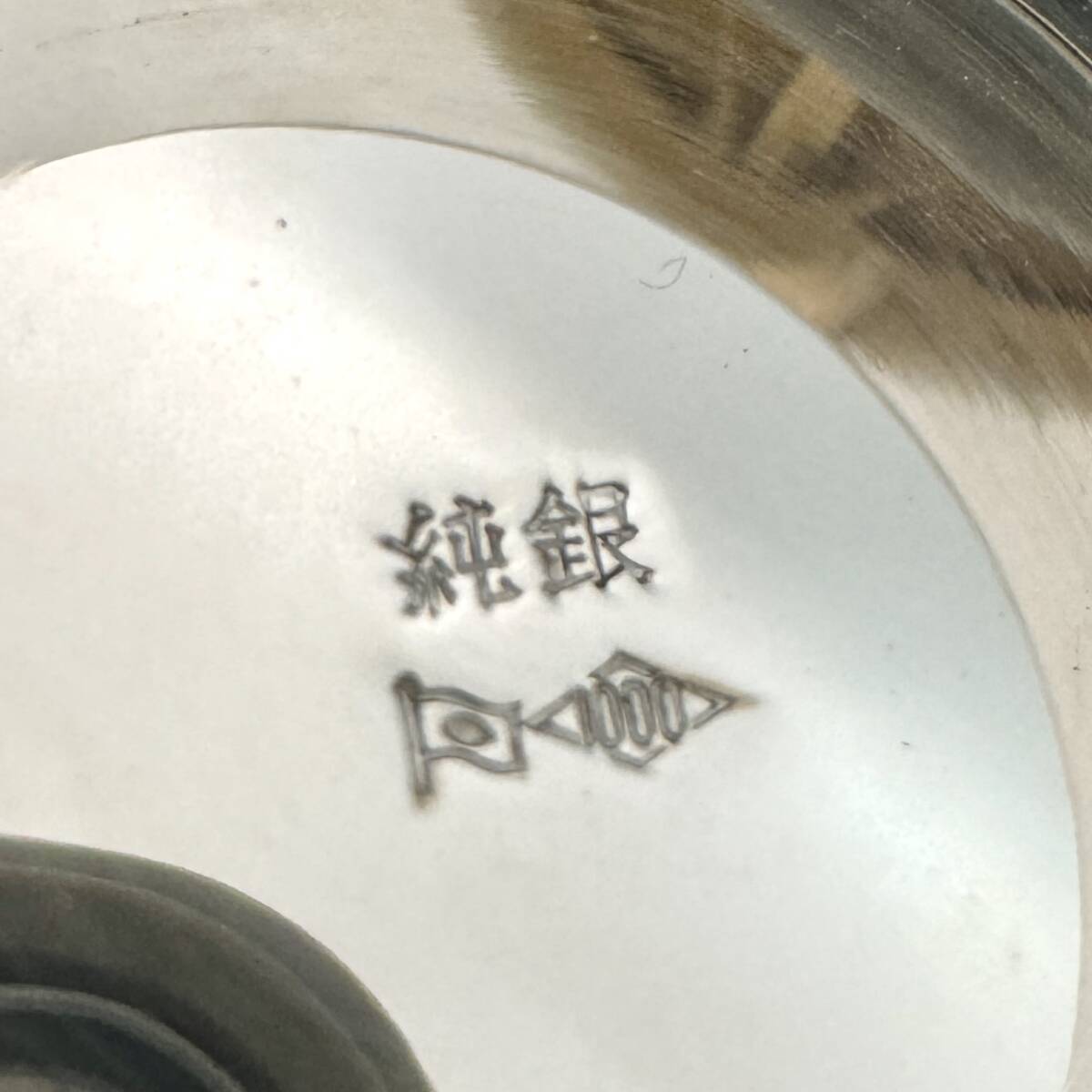 純銀 銀杯 95g Yahoo!オークション - 【約96.8g】純銀製 銀杯 銀盃 シルバー