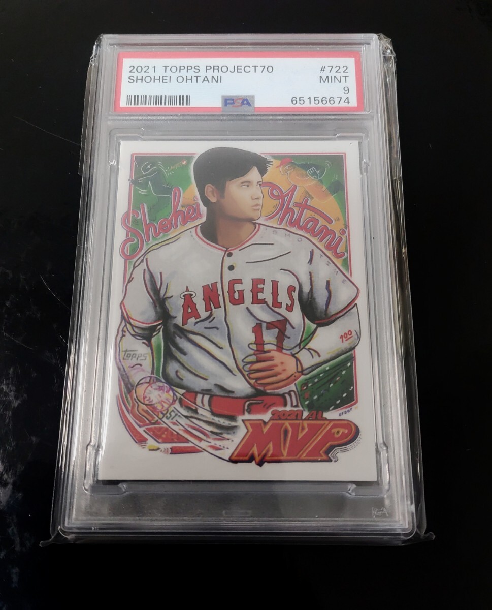 PSA9】2021 topps project70 Shohei Ohtani 大谷翔平2013 topps PSA9】2021 topps project70 Shohei Ohtani 大谷翔平2013 topps