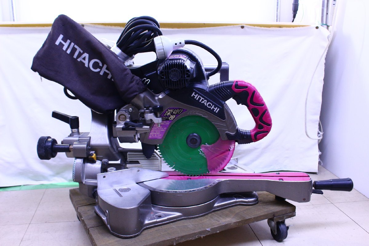 ○HITACHI 日立工機 C7RSHC 卓上スライド丸のこ マルノコ 100V ○HITACHI 日立工機 C7RSHC 卓上スライド丸のこ マルノコ 100V