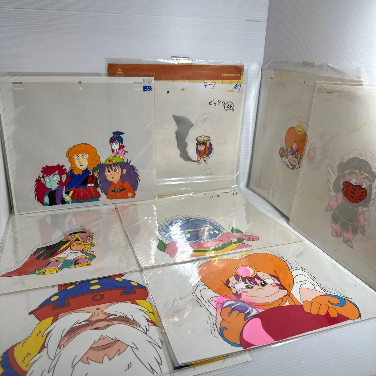 新ビックリマン セル画 アニメ 8種8点セット