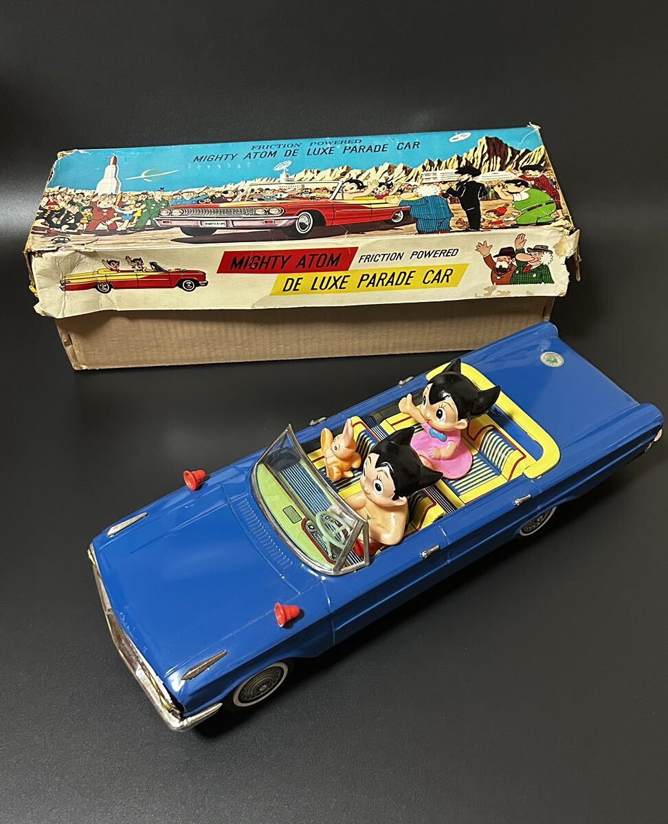 鉄腕アトム パレードカー ブリキ 浅草玩具 Yahoo!オークション - 鉄腕アトム ブリキ パレードカー