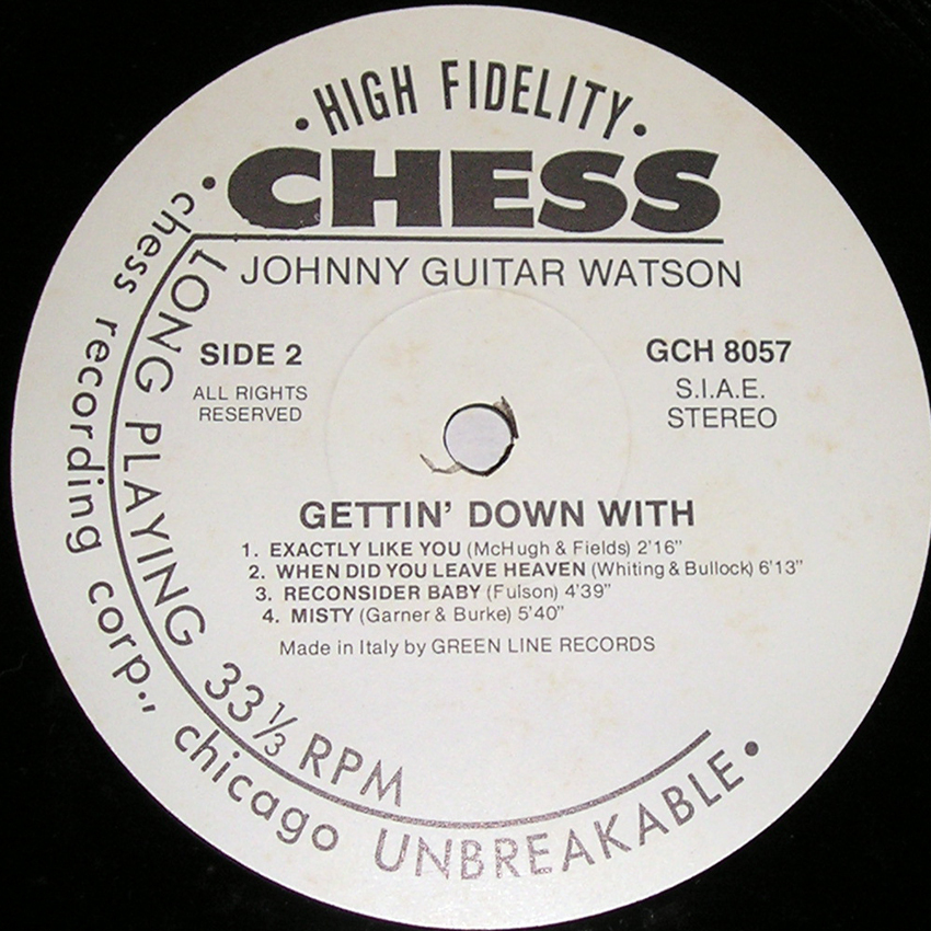 【LP】JOHNNY GUITR WATSON / GETTIN' DOWN WITH_画像5