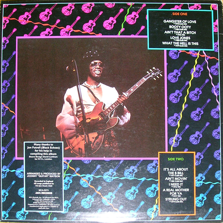 【LP】THE VERY BEST OF JOHNNY GUITR WATSON 