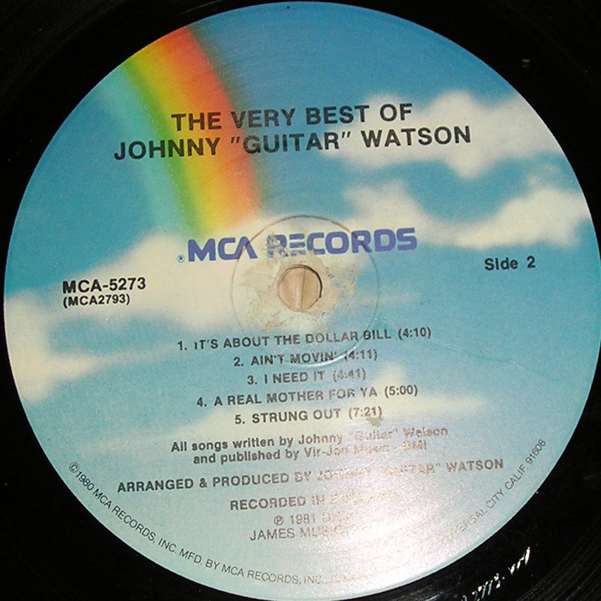 【LP】THE VERY BEST OF JOHNNY GUITR WATSON _画像4