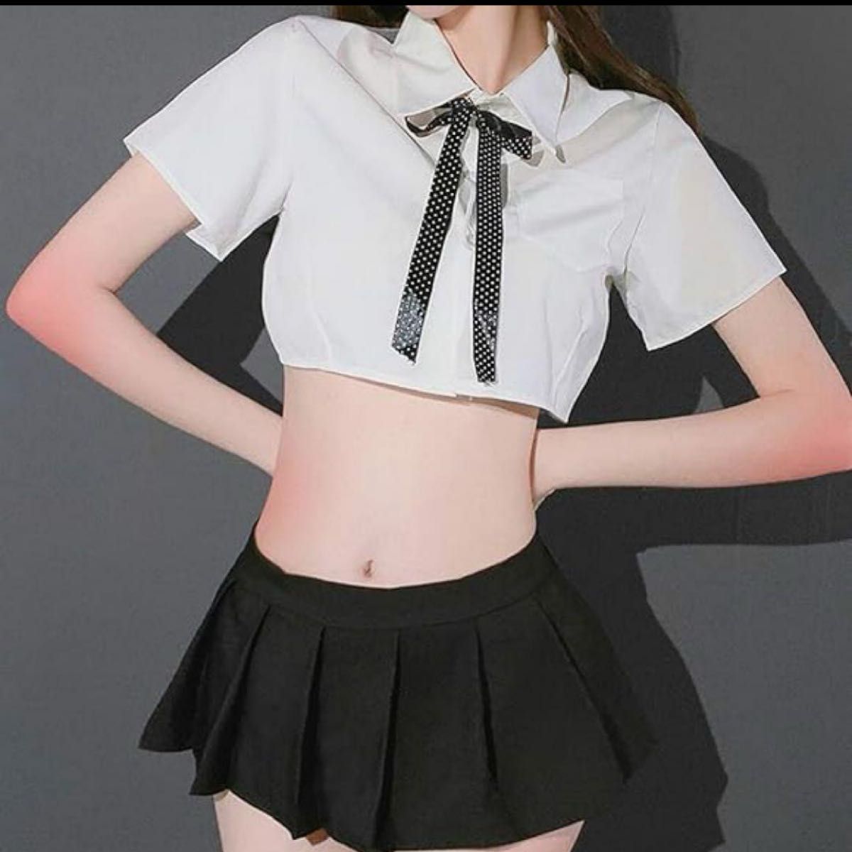 セクシーコスプレ セーラー服 制服 ミニスカ 女子高生 4点セット セクシーコスプレ セーラー服 制服 ミニスカ 女子高生 4点セット