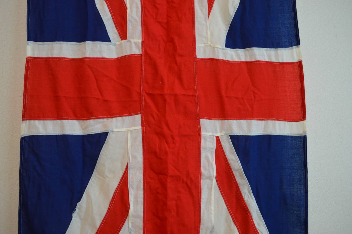 ビンテージ ユニオンジャック 英国旗 イギリス アンティーク ヴィンテージ ブリティッシュ 9E14