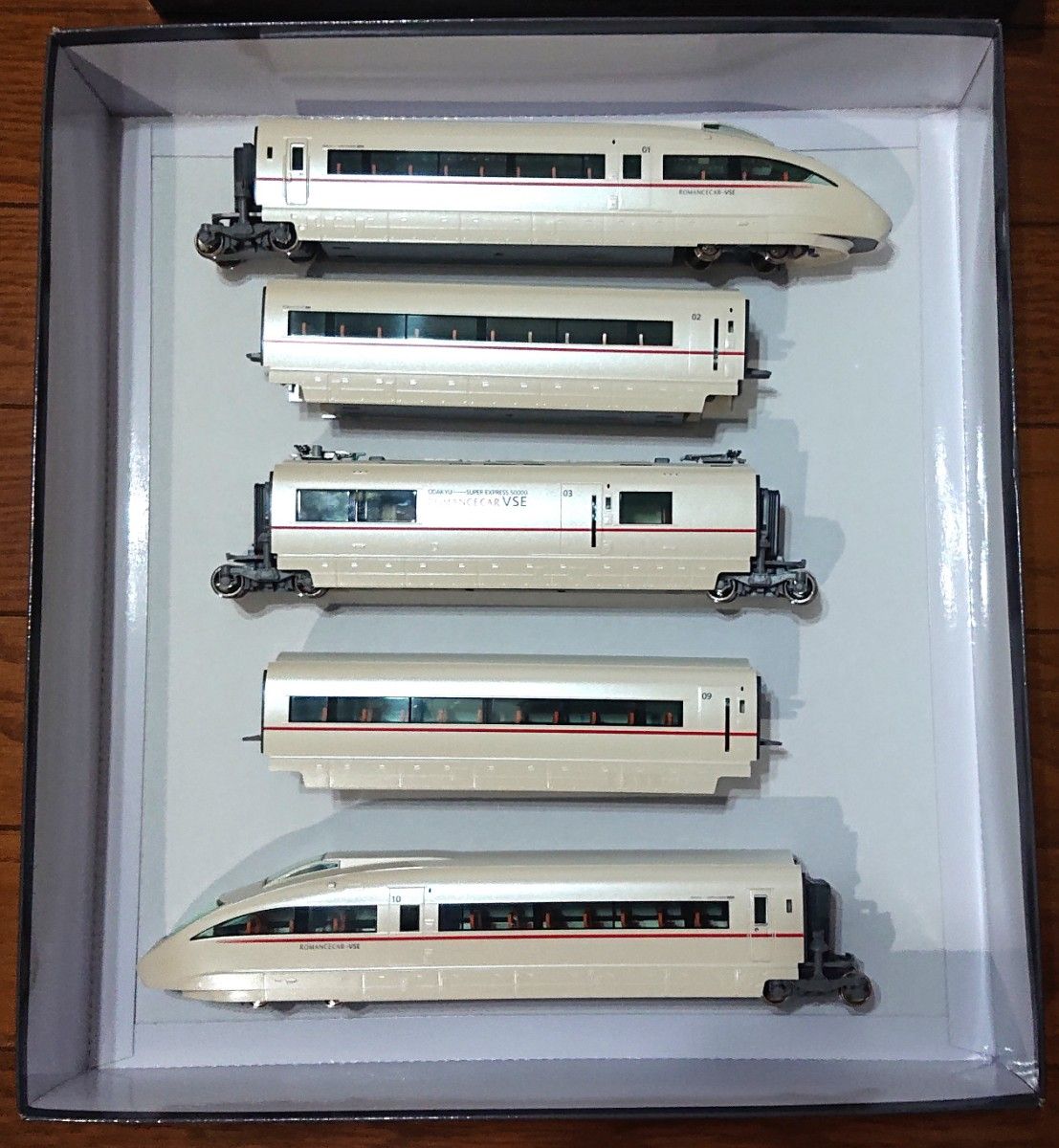 TOMIX HO-9106 小田急ロマンスカー 型どっ 50000形 VSE 増結 TOMIX HO-9106 小田急ロマンスカー 型どっ 50000形 VSE 増結