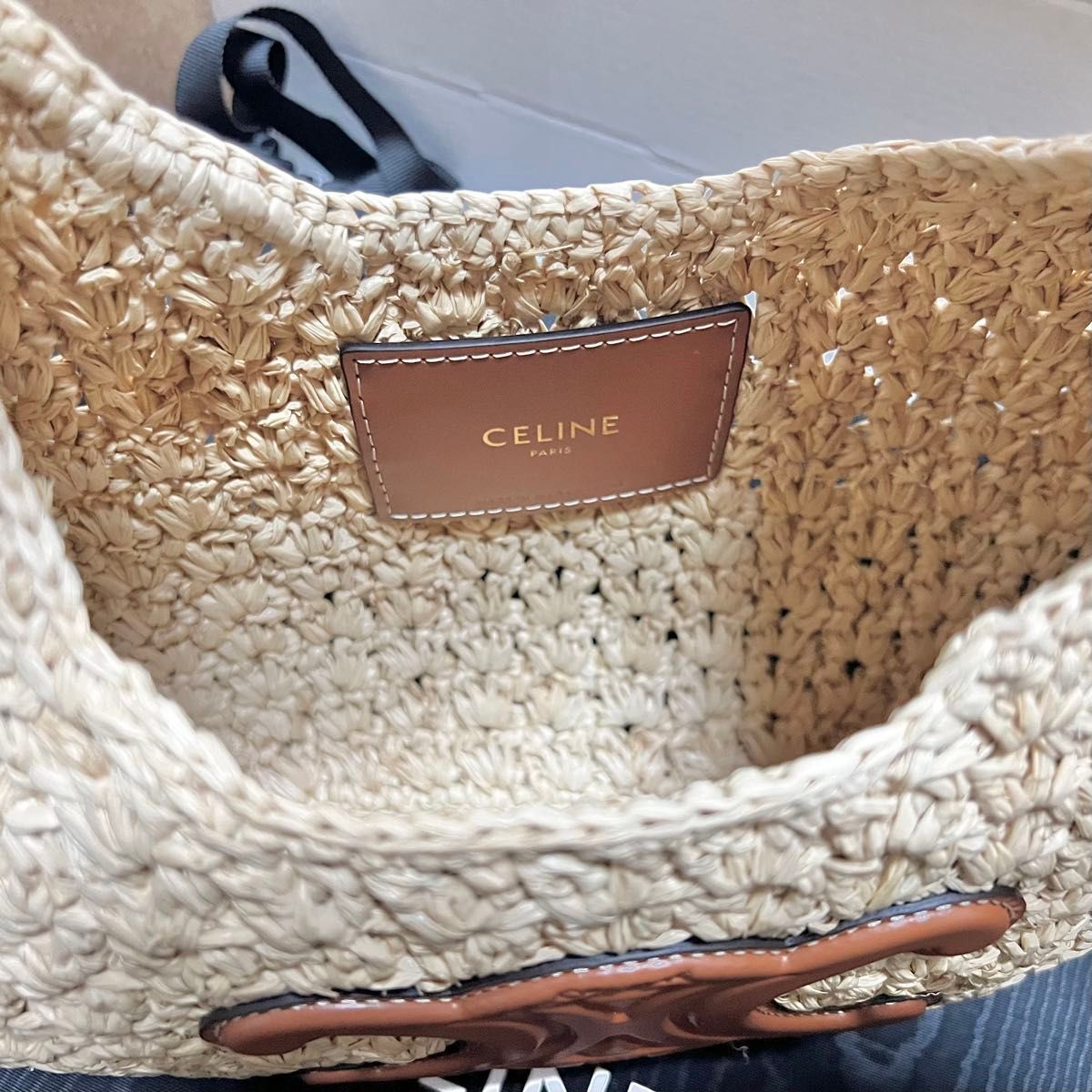 新品未使用・大人気 CELINE クラシック パニエ かごバッグ 新品未使用・大人気 CELINE クラシック パニエ かごバッグ