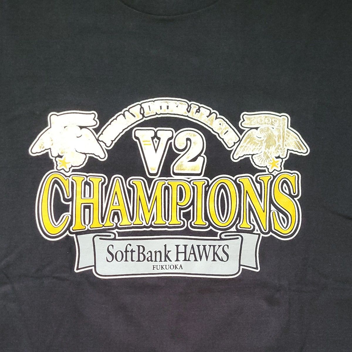 ソフトバンクホークス 2009年 交流戦優勝記念 Tシャツ サイズL ソフトバンクホークス 2009年 交流戦優勝記念 Tシャツ サイズL