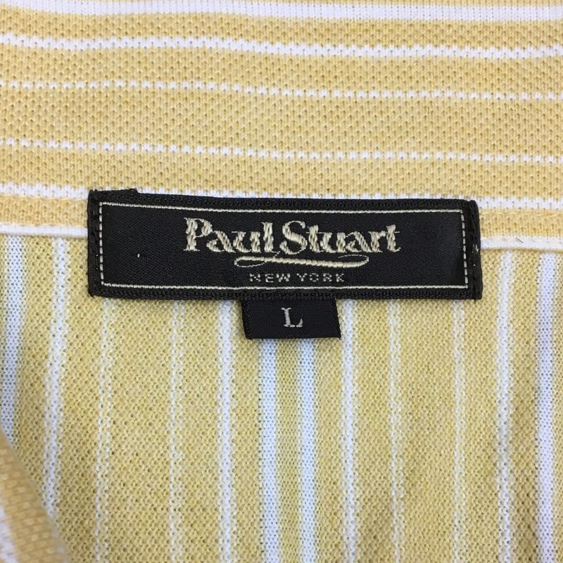 《郵送無料》■Ijinko★ポールスチュアート : Paul Stuart★ L サイズ半袖ポロシャツ
