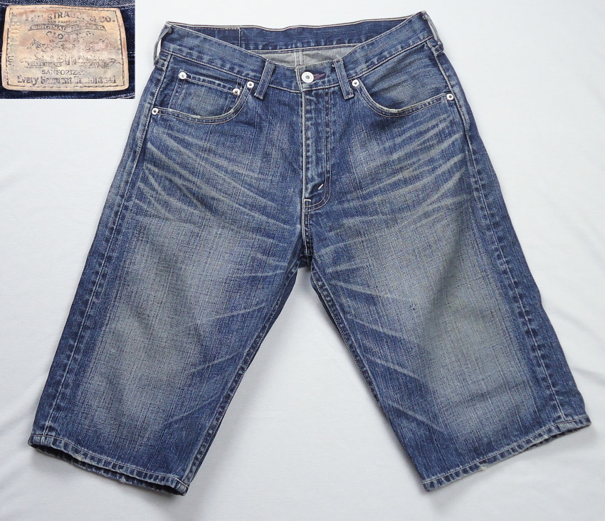 《郵送無料》■Ijinko★リーバイス Levi's ★ 503 W30デニムショートパンツ