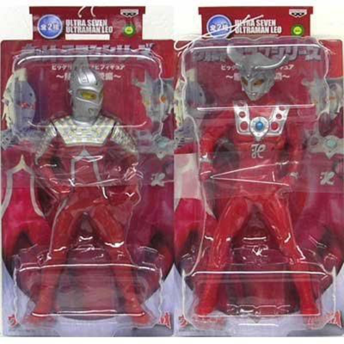 ウルトラセブン ウルトラマンレオ ビッグサイズ熱血師弟愛編 全2種 ウルトラシリーズ セブン・レオ ビックサイズフィギュア 全2種