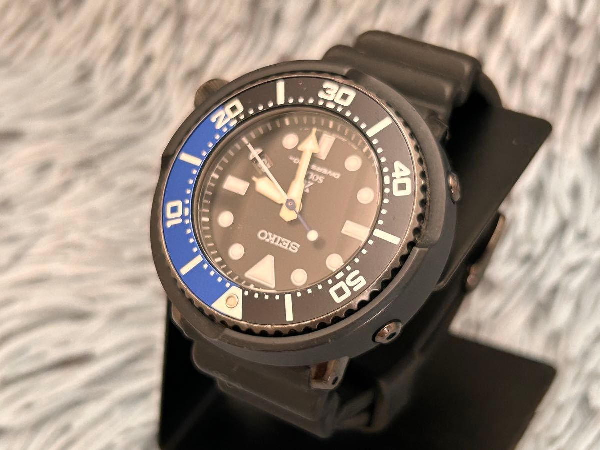 ソーラー セイコー SEIKO プロスペックス ダイバー ツナ缶 V147 ソーラー セイコー SEIKO プロスペックス ダイバー ツナ缶 V147