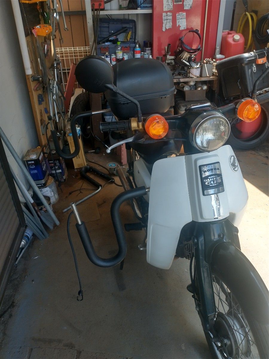 スーパーカブ対応 原付二種 原付スクーター用のサーフボード スーパーカブ対応 原付二種 原付スクーター用のサーフボード