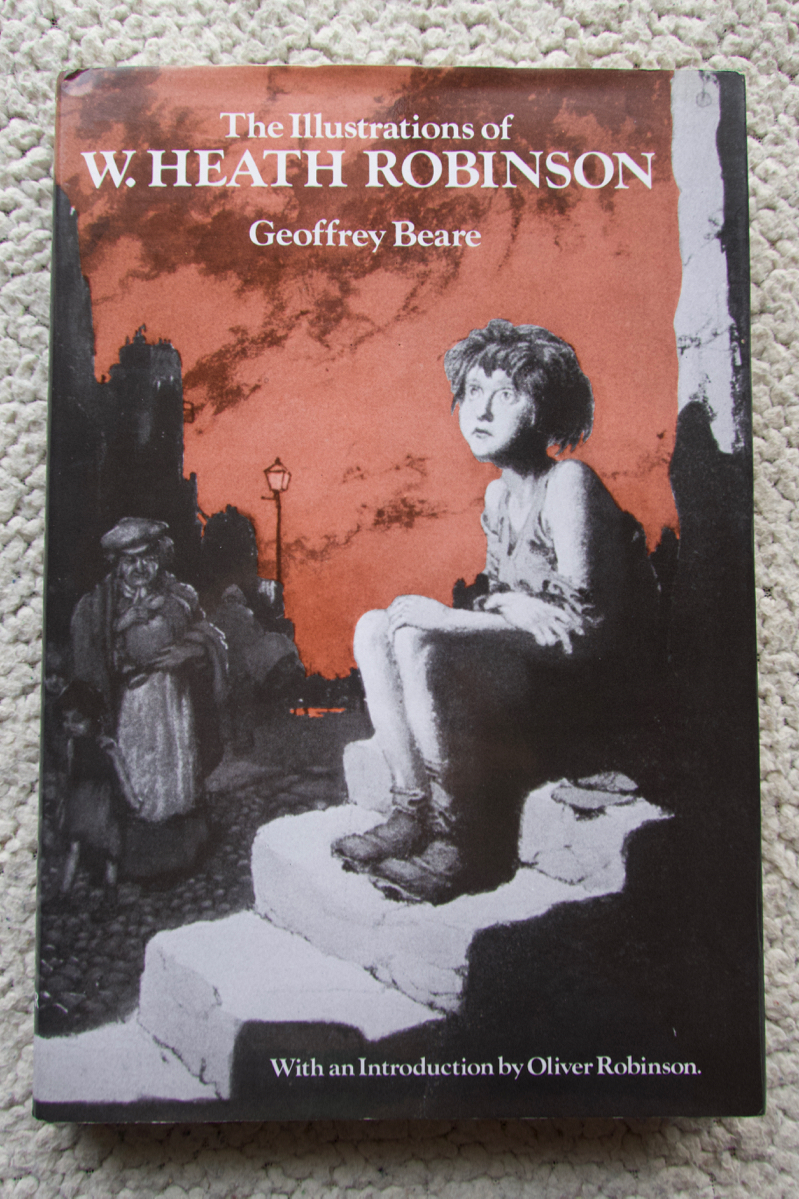 The Illustrations of W.Heath Robinson Geoffrey.Beare foreign book 