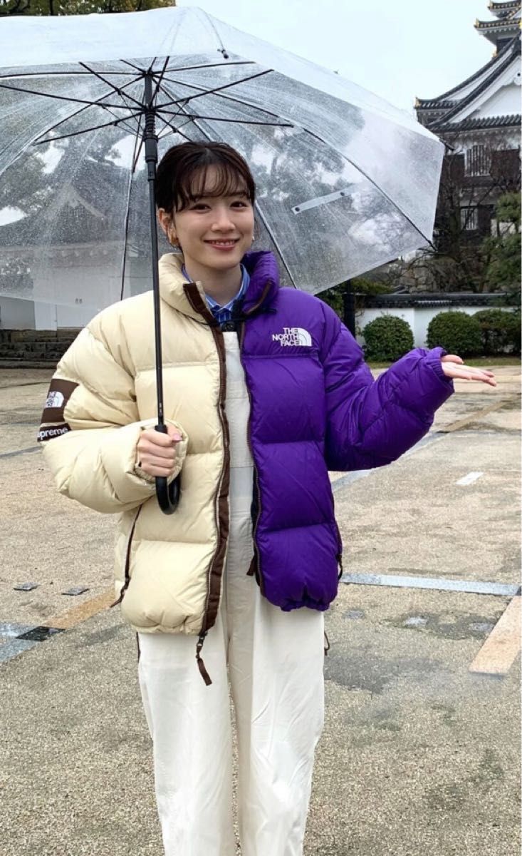 Supreme The North Face Split Nuptse Jacket Tan size M 24 S/S Supreme The North Face Split Nuptse Jacket Tan size M 24 S/S