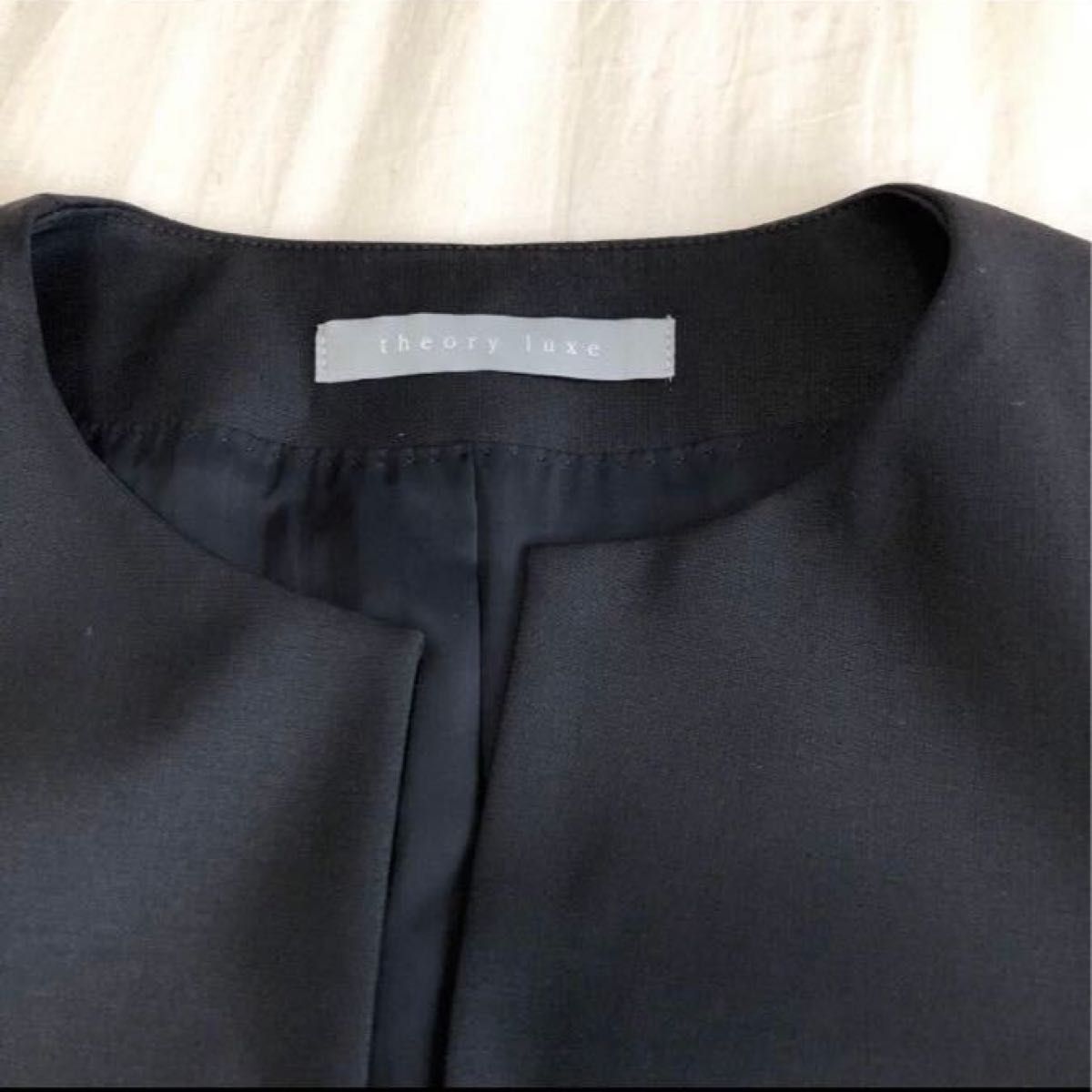 Theory luxe セオリーリュクス セットアップ ノーカラー Theory luxe セオリーリュクス セットアップ ノーカラー