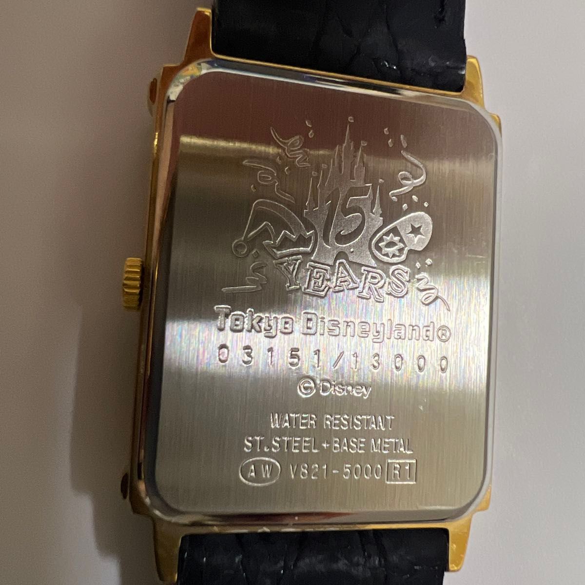 激レア/東京ディズニーランド15周年記念/腕時計/非売品13 000個 激レア/東京ディズニーランド15周年記念/腕時計/非売品13 000個